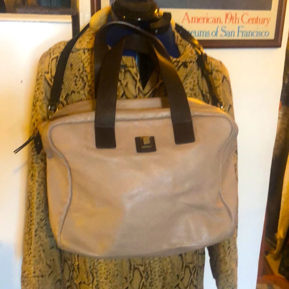 Celine carryall weekender leather bag very good condition, authentic & rare